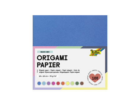folia Papier à plier, 150 x 150 mm, 70 g/m2, 100 feuilles