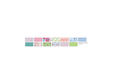 folia Carton à motif 'romantique', 500 x 700 mm, 270 g/m2