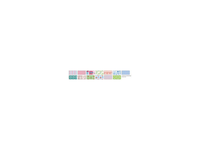 folia Carton à motif 'romantique', 500 x 700 mm, 270 g/m2