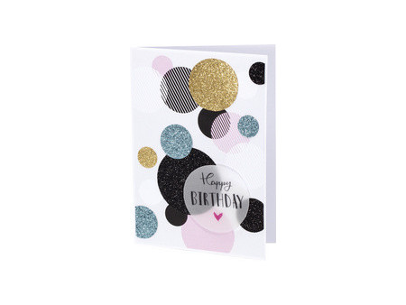 folia Bloc de carton à paillettes 'Basic', 170 x 245 mm