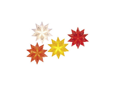 folia Feuilles de papier pliables étoile Bascetta, 75 x 75mm