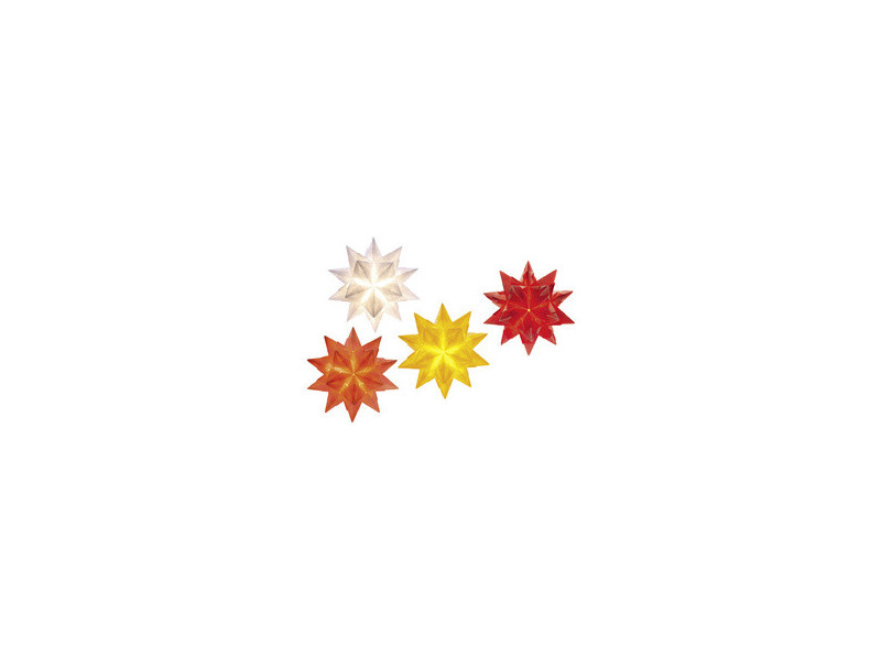 folia Feuilles de papier pliables étoile Bascetta, 75 x 75mm