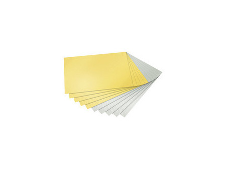 folia Bloc de carton de bricolage, A4, 300 g/m2, or & argent
