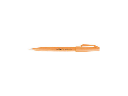 PentelArts Stylo feutre Brush Sign Pen SES15, vert fluo