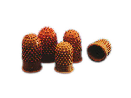 Rexel Doigtier, taille 00 - diamètre: 17 mm, orange