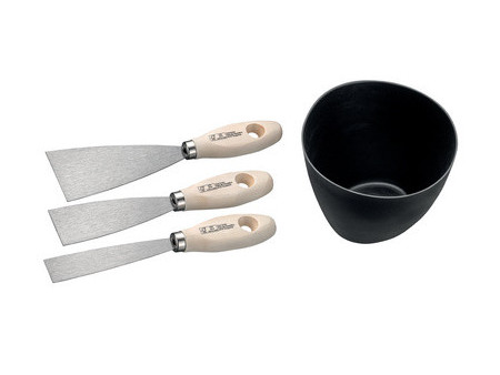 WESTEX Kit d'enduiseur, 4 pièces