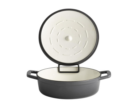 APS Cocotte avec couvercle 5STARS, 2,5 litres, anthracite