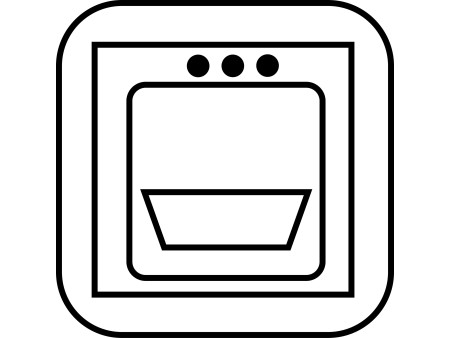 APS Cocotte avec couvercle 5STARS, 3,0 litres, anthracite