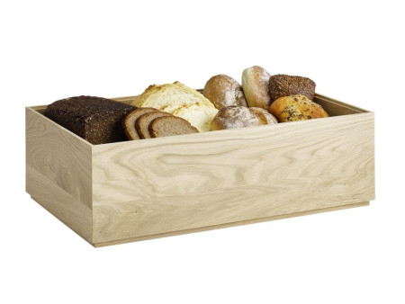 APS Boîte en bois VALO, GN 1/1, 530 x 325 x 165 mm, chêne