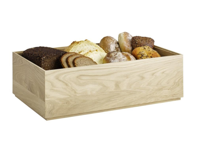 APS Boîte en bois VALO, GN 1/1, 530 x 325 x 165 mm, chêne