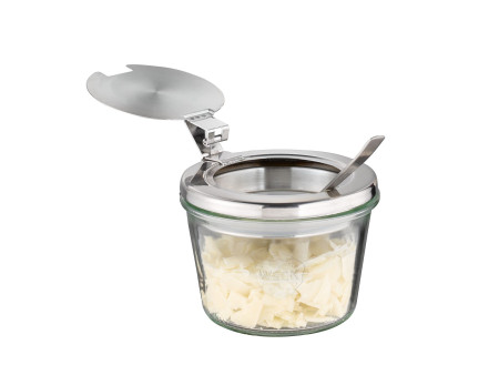 APS Bocal Weck avec couvercle, 370 ml, set de 2