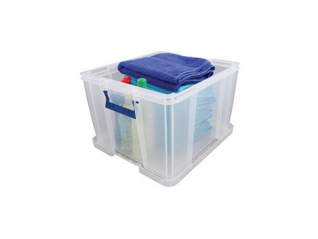Fellowes Boîte de rangement ProStore, 48 litres, transparent