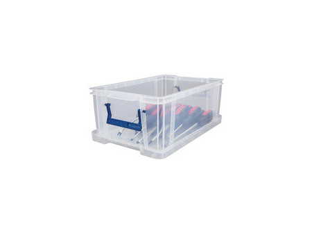 Fellowes Boîte de rangement ProStore, 10 litres, transparent