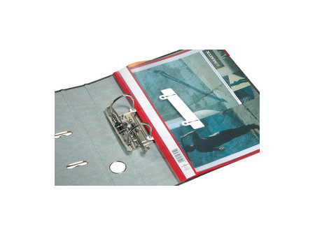 DURABLE Languette coulissante, blanc