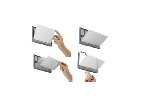 DURABLE Plaque de porte CLICK SIGN, (L)149 x (H)52,5 mm