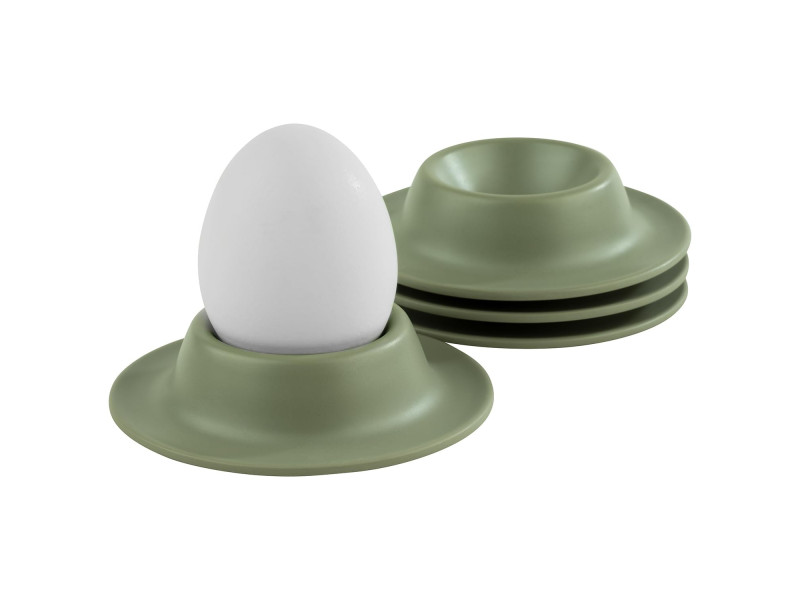 APS Coquetier EGGY, en mélamine, set de 4, vert