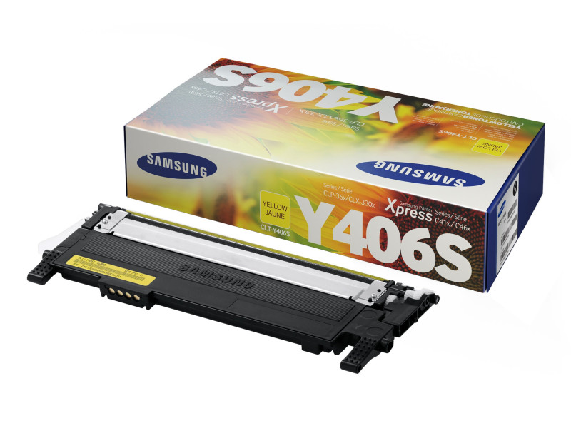 SAMSUNG Toner pour SAMSUNG CLP360/CLP365N, jaune