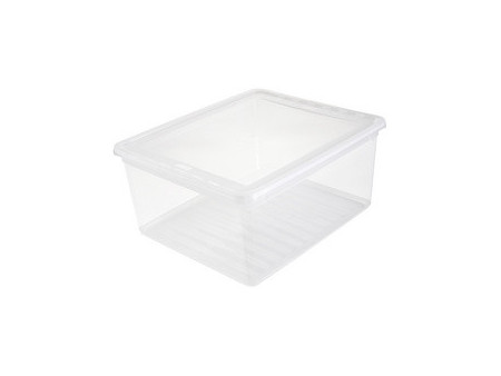 keeeper Boîte de rangement 'bea', 18 L, PP, transparent