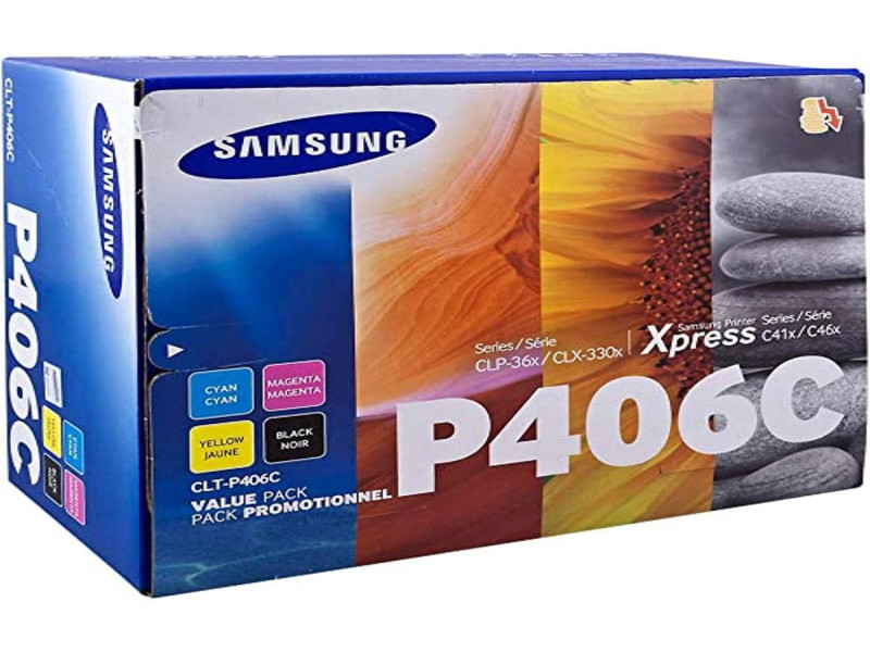 SAMSUNG Kit Rainbow pour SAMSUNG CLP365/CLX-3305, Value pack