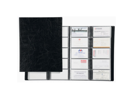 DURABLE Album pour cartes de visite VISIFIX, plastique