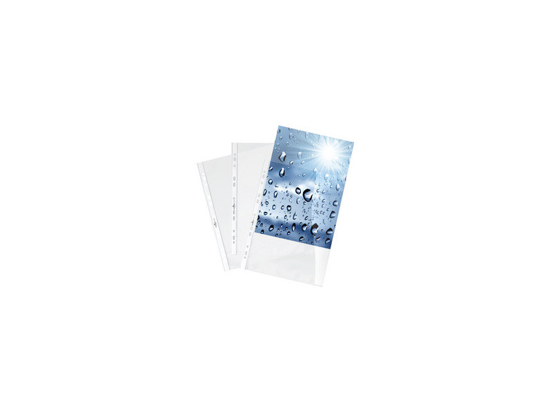 DURABLE Pochette perforée, A4, PP, 0,05 mm, transparent