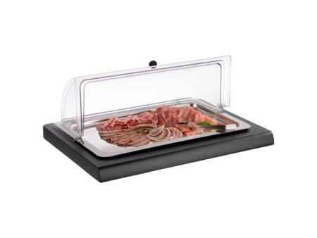 APS Cloche basculante pour contenant GN 1/1, transparent
