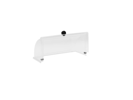 APS Cloche basculante pour contenant GN 1/2, transparent
