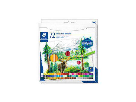 STAEDTLER Crayon couleur Design Journey, étui carton de 72