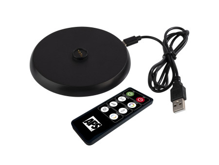 APS Lampe de bureau rechargeable à LED MERLE, rouille