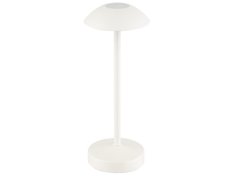 APS Lampe de bureau rechargeable à LED ALVA, blanc