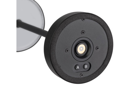 APS Lampe de bureau rechargeable à LED ALVA, noir