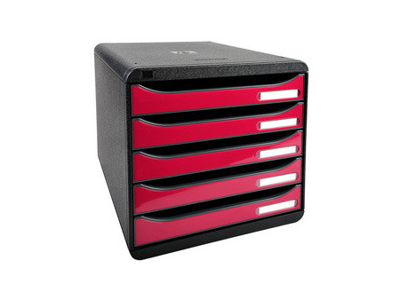 EXACOMPTA Module de classement BIG-BOX PLUS, 5 tiroirs,