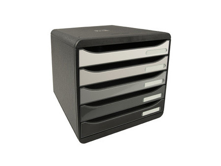 EXACOMPTA Module de classement BIG-BOX PLUS, 5 tiroirs