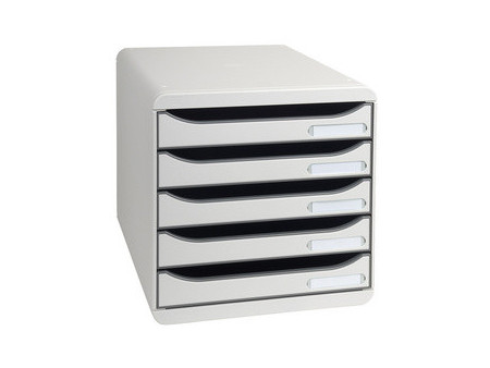 EXACOMPTA Module de classement BIG-BOX PLUS, 5 tiroirs