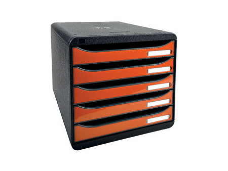 EXACOMPTA Module de classement BIG-BOX PLUS, 5 tiroirs,