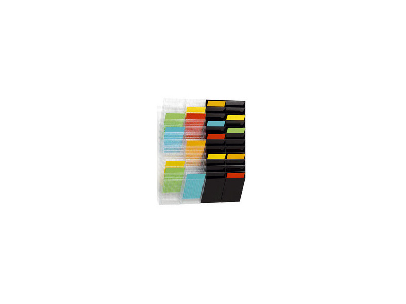DURABLE Porte-brochures mural 'FLEXIBOXX 12', A4