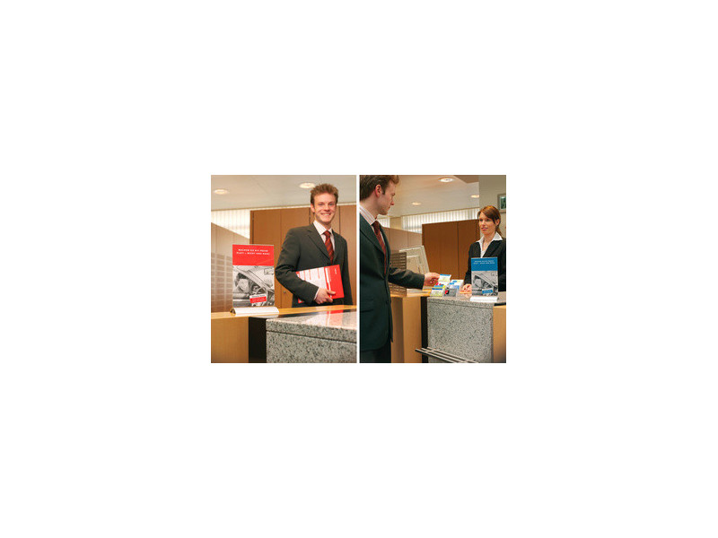 DURABLE Présentoir de table PRESENTER, A5, tranparent