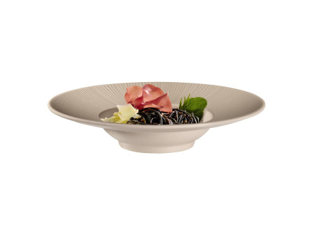APS Assiette à pâtes NERO, diamètre: 290 mm, sable