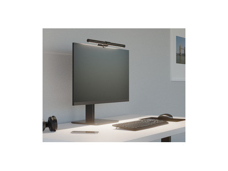 Hansa Lampe LED pour écran 'Flash', avec pince, noir