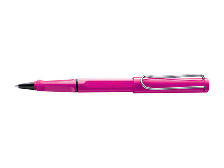 LAMY Stylo roller safari roll-ink, avec cartouche, pink