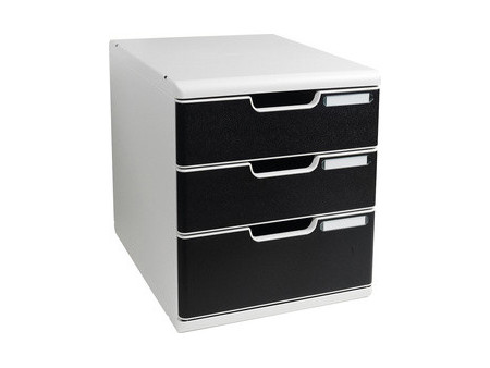 EXACOMPTA Module de classement MODULO A4, 10 tiroirs, bleu