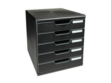 EXACOMPTA Module de classement MODULO A4, 10 tiroirs, bleu