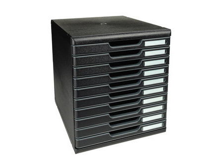 EXACOMPTA Module de classement MODULO A4, 10 tiroirs
