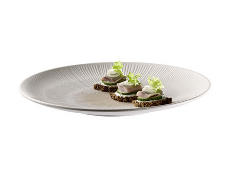 APS Assiette plate BLUSH, diamètre: 330 mm, beige