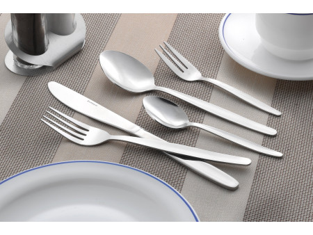 Esmeyer Couverts MONITA, 24 pièces, en inox chromé 18/0
