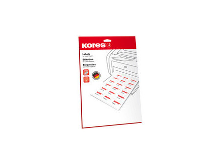 Kores Etiquettes Universal Power, 105 x 148,5 mm, blanc