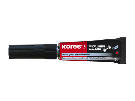 Kores Colle instantanée 'PowerGlue', 3 g, tube