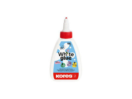 Kores Colle de bricolage 'whiteGLUE', sans solvant, 250 g