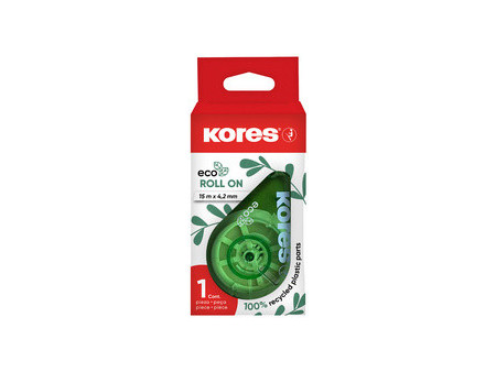 Kores Roller correcteur jetable 'RollOn ECO', 4,2 mm x 15 m