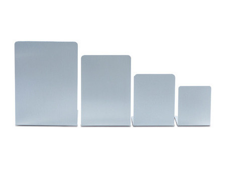MAUL Serre-livres, en aluminium, (L)120 x (P)120 x (H)175 mm